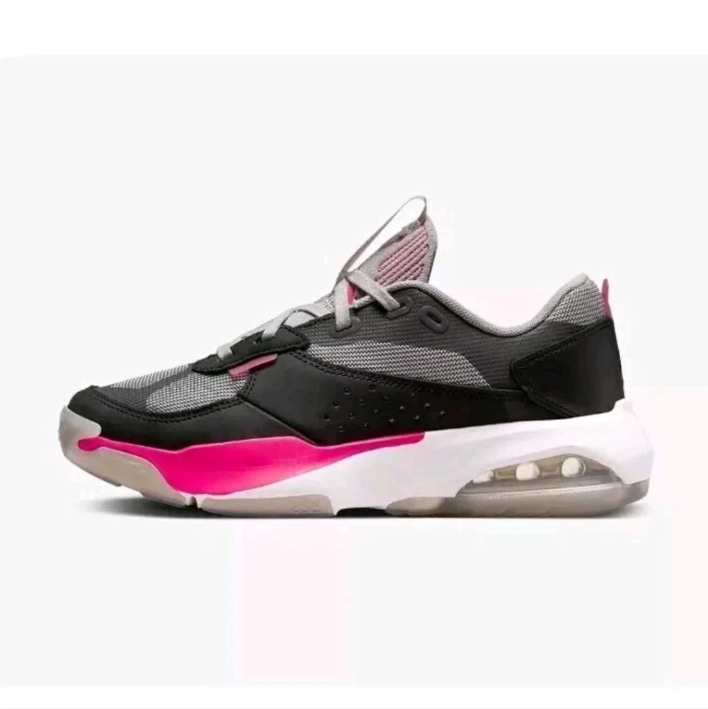 New Womens 12 Nike Jordan Air 200E Medium Grey Pink Prime Shoes DH7381-080